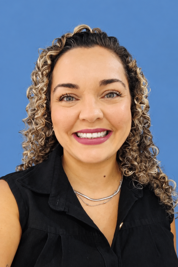 Juliana fundo azul